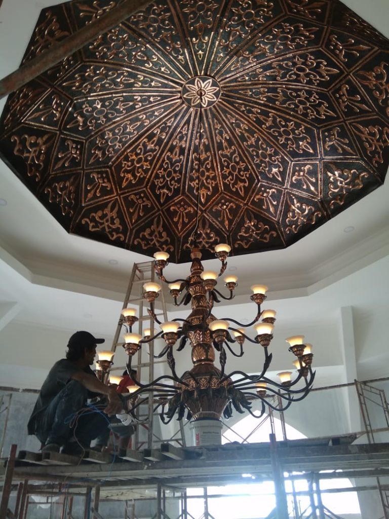 lampu gantung masjid