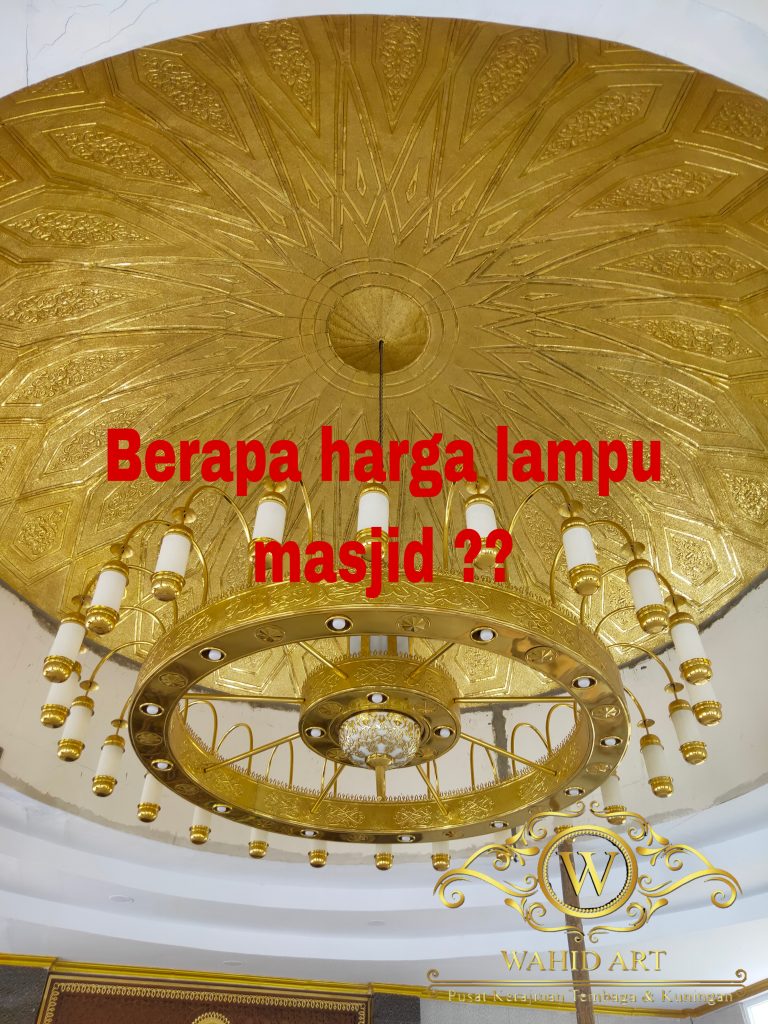 Harga lampu hias masjid 