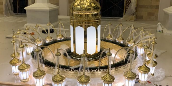 desain lampu masjid ala timuran