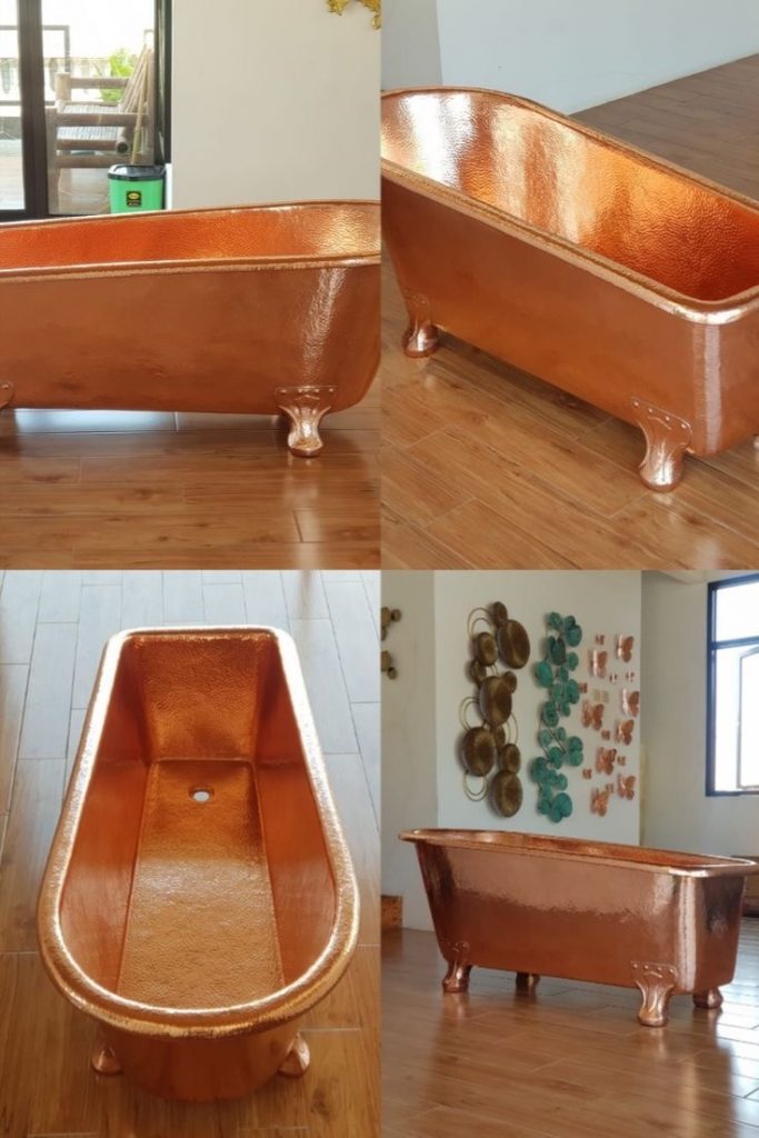 bathtub tembaga dan kuningan