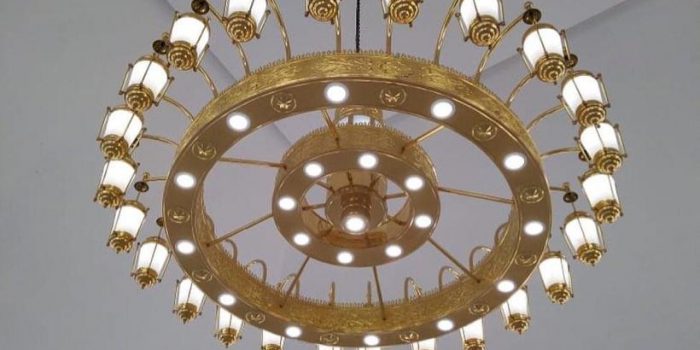 Lampu Nabawi Tembaga Kuningan