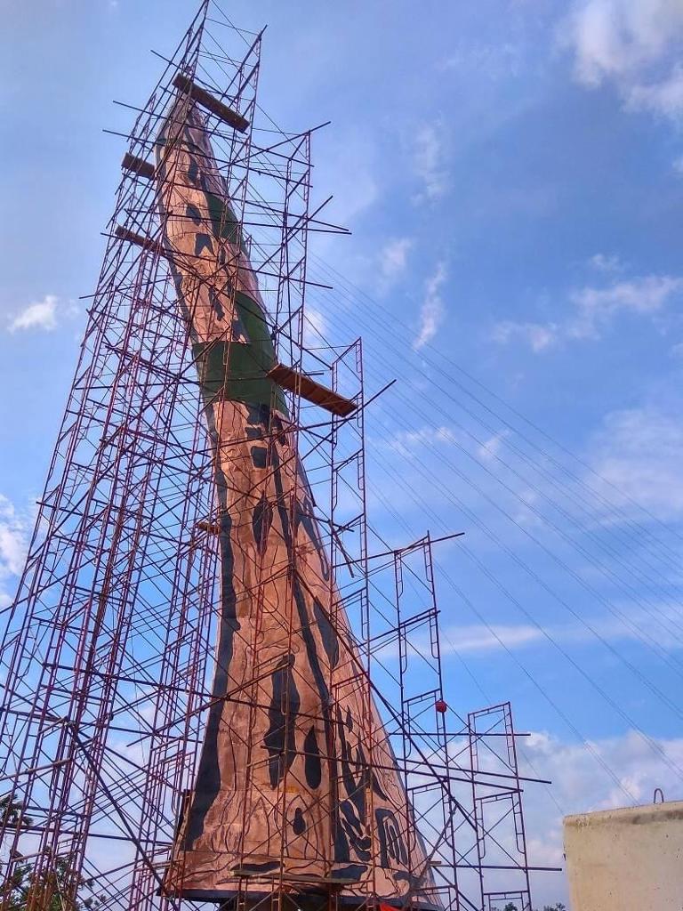 Tugu tembaga kuningan