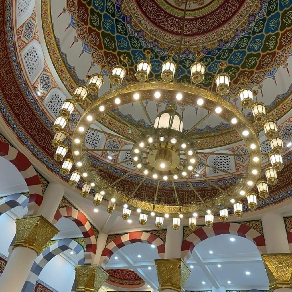 Lampu Masjid Kuningan Tembaga