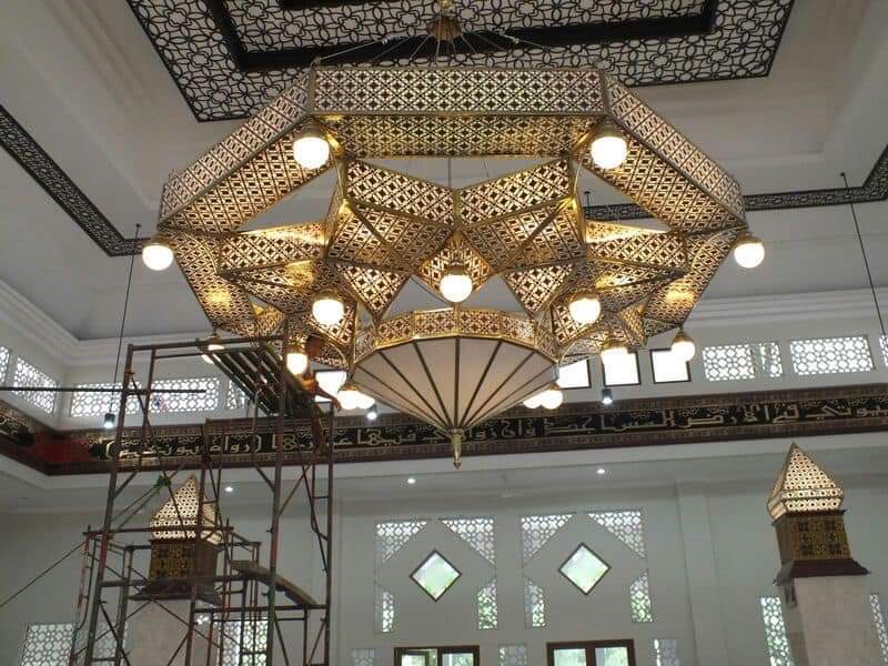 Lampu Hias Masjid Maroko